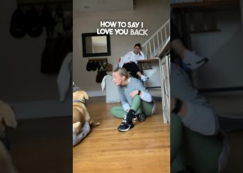 Her dog can say “I love you” ❤️