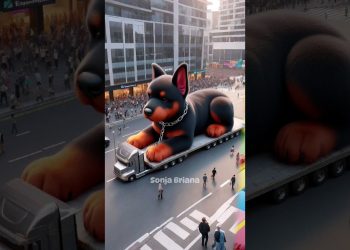 🐶 Evolution of Dog : Lil Doberman Evacuated ❤️ Dog Evolution ✅ #shorts #dog #cute #puppy