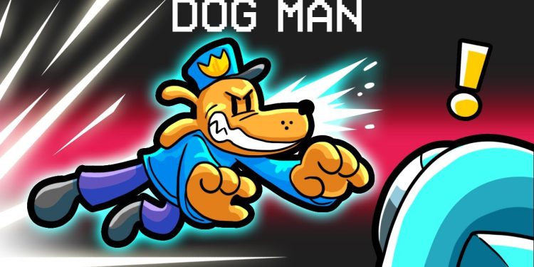 Dog Man in Among Us