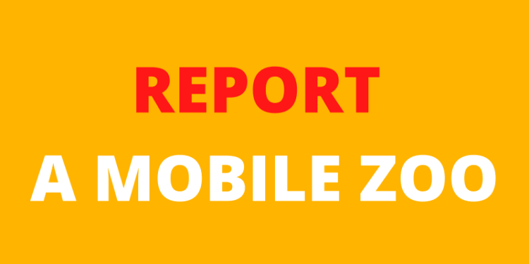 Report a mobile zoo | Freedom for Animals