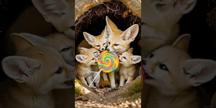 The brave dog makes a candy🐶 #story #dog #funny #baby The brave dog makes a candy🐶 #story #dog #funny #baby