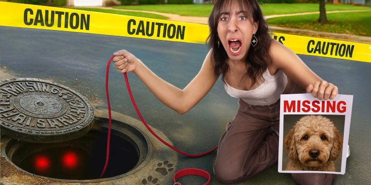 My dog fell down the sewer!