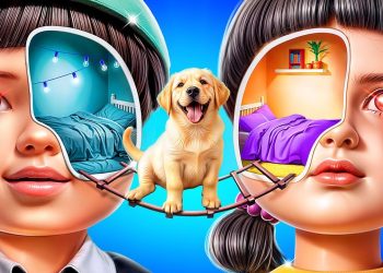 Squid Game Doll Adopted a Dog! Squid Game Doll in Real Life