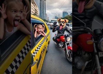 💥 Evolution of Dog : Joking on the road-3 ✅️ #doglover #puppy #dog #shorts #copydoggy