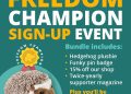 Join the Freedom Champion Drive for Animals Join the Freedom Champion Drive for Animals