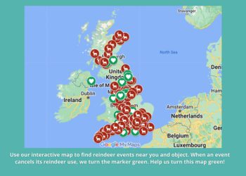 New Reindeer Events Added to Our Interactive Map!
