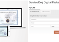 How to See Your Service Dog Digital Download In Your Account
