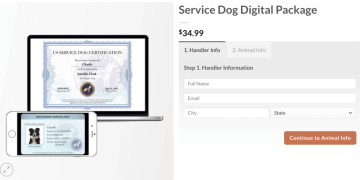 How to See Your Service Dog Digital Download In Your Account