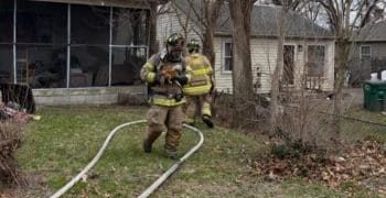 Over 40 Dogs Rescued From Burning Home as Firefighters Race The Flames