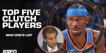 Mad Dog’s Top 5️⃣ CLUTCH PLAYERS in NBA history 📋 | First Take YouTube Exclusive
